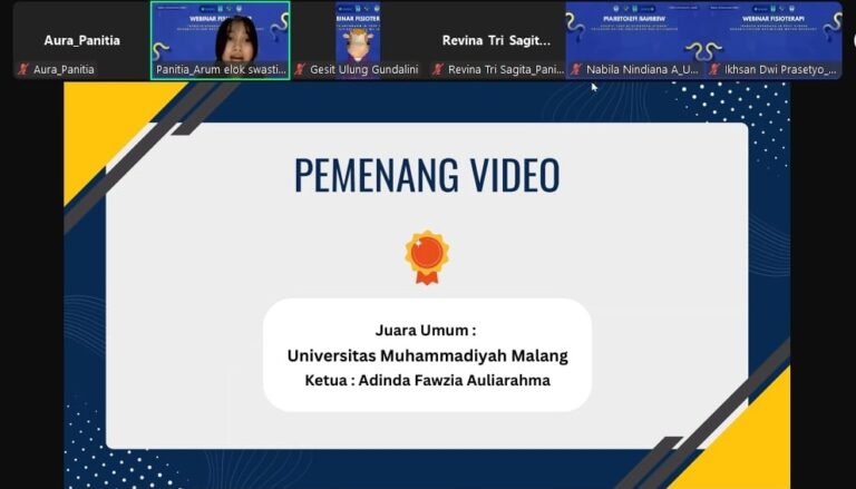 Pengumuman Pemenang Kategori Video