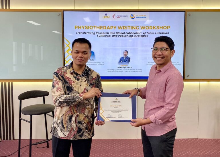 Ahmad Fauzi, S.Pd., M.Pd Sebagai Pemateri (AI Enthusiast)