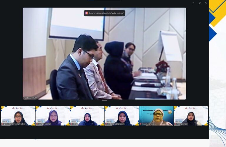 Pimpinan Program Studi, Fakultas, dan Universitas dalam Kegiatan Lokakarya Visi dan Misi