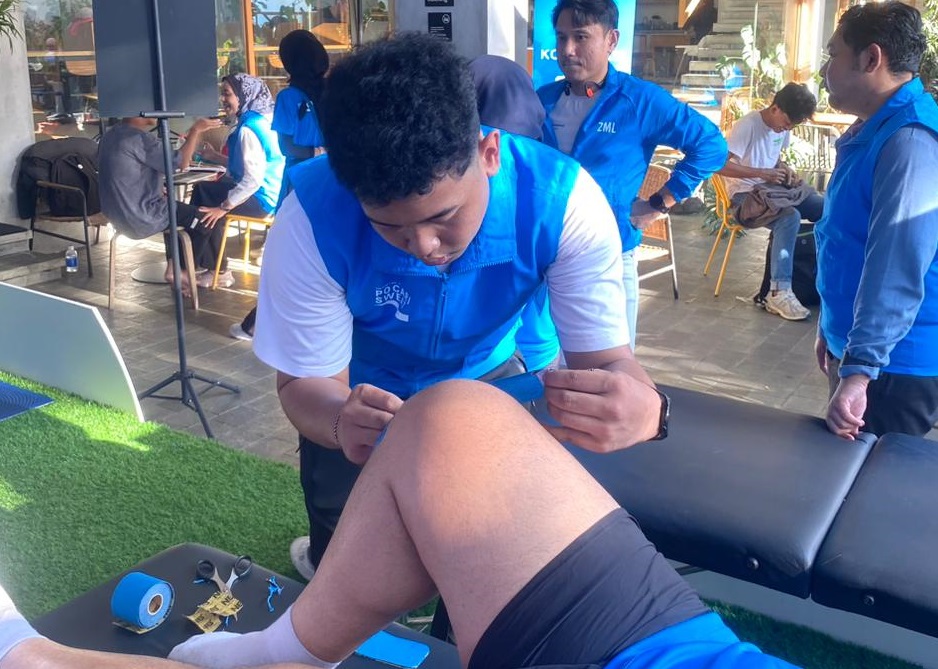 Danang Wasis Medika, Mahasiswa Fisioterapi Universitas Muhammadiyah Malang di Gelaran MS Glow For Men Malang Half Marathon 2026