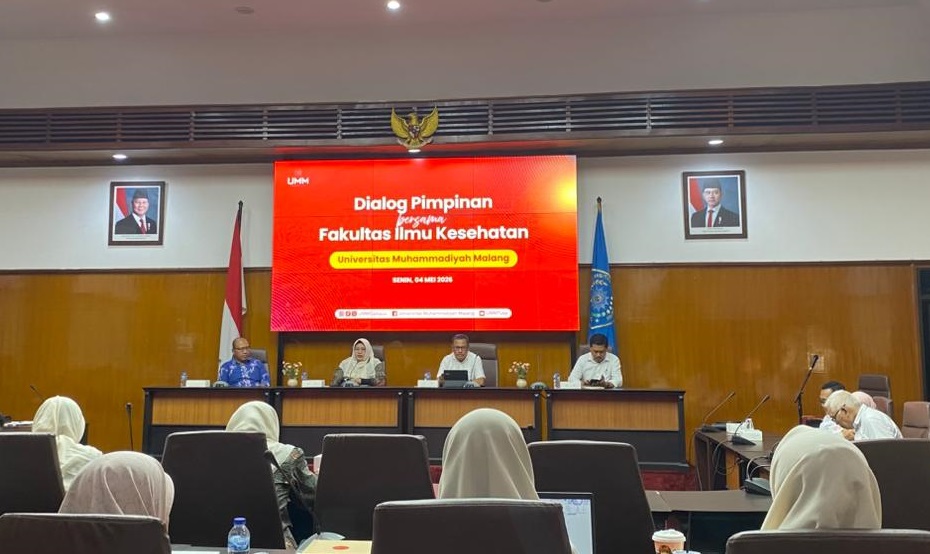 Suasana Dialog Pimpinan Dekanat dan Rektorat