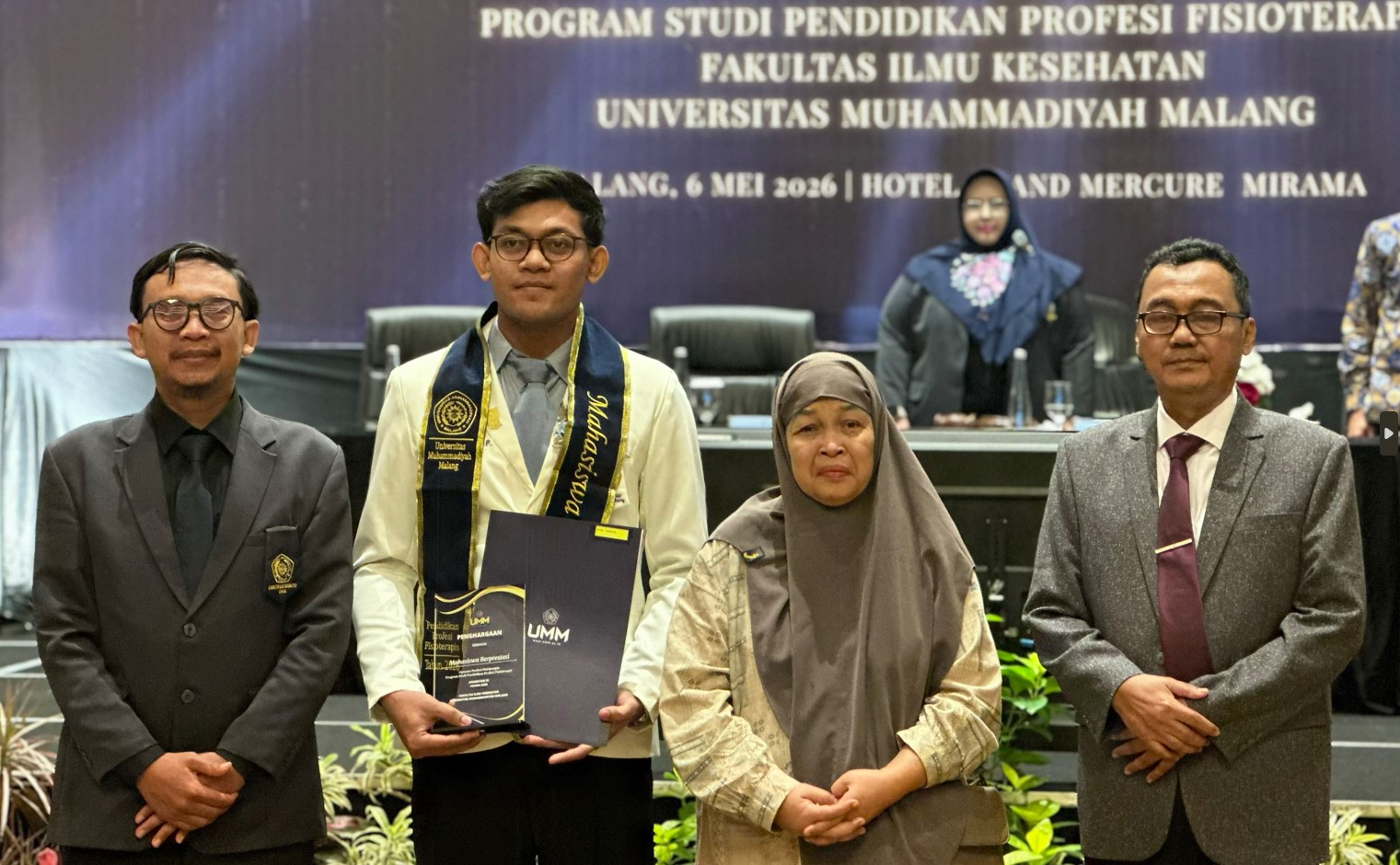 Mahasiswa Terbaik Pendidikan Profesi Fisioterapis Angkatan XI Universitas Muhammadiyah Malang